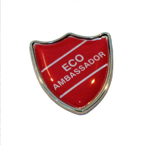 ECO AMBASSADOR shield badge